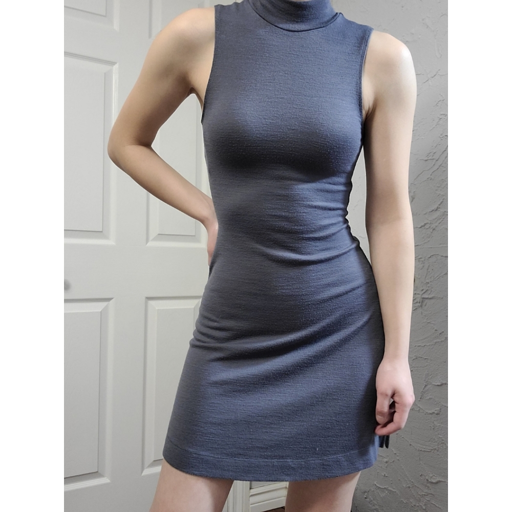 Wilfred Free Sleeveless turtleneck dress